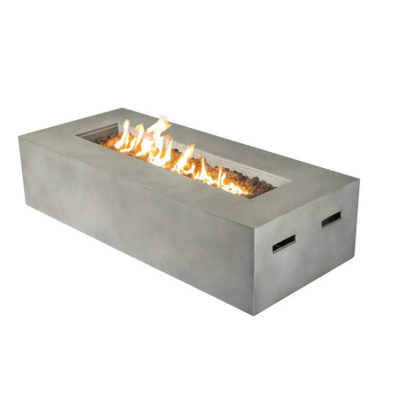 9 - Piece Outdoor Patio Seating Set With Fire Pit and Cushions - Serenova - Omega Lifestyles