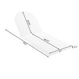 Adjustable Acacia Wood Outdoor Chaise Lounge With Cushion - Omega Lifestyles