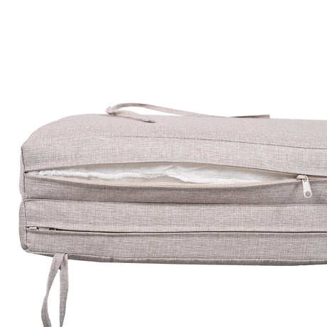 Adjustable Acacia Wood Outdoor Chaise Lounge With Cushion - Omega Lifestyles