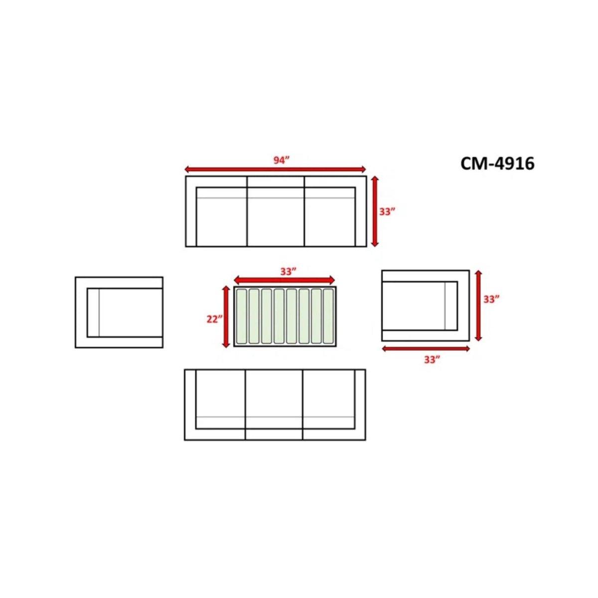 All - Weather Wicker 9 - Piece Modular Patio Sectional Set - Serenova - Omega Lifestyles