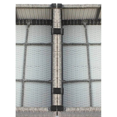 All - Weather Wicker 9 - Piece Modular Patio Sectional Set - Serenova - Omega Lifestyles