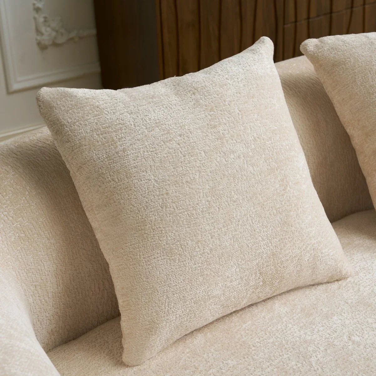 Beige Modular L-Shape Sectional Sofa With Chaise - Omega Lifestyles