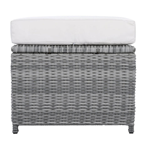 Beige Outdoor Patio Rattan Sectional Furniture Set - Serenova - Omega Lifestyles