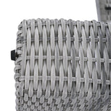 Beige Outdoor Patio Rattan Sectional Furniture Set - Serenova - Omega Lifestyles