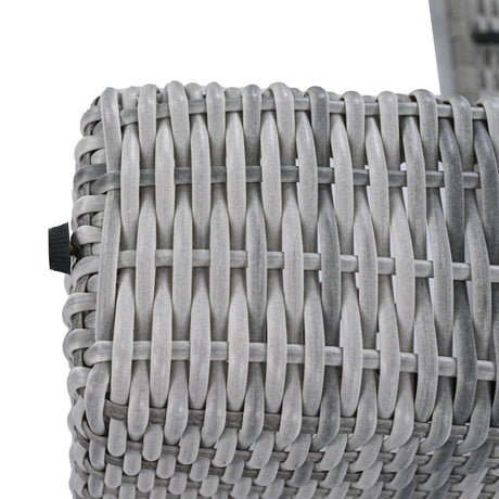 Beige Outdoor Patio Rattan Sectional Furniture Set - Serenova - Omega Lifestyles