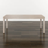 Beige Rectangular Wood Coffee Table With Straight Legs - Omega Lifestyles