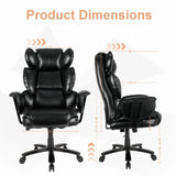 Big And Tall Ergonomic High-Back Adjustable Office Chair - Omega Lifestyles