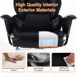 Big And Tall Ergonomic High-Back Adjustable Office Chair - Omega Lifestyles