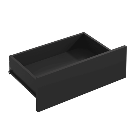 Black USB Charging End Table With Storage Drawers - Serenova - Omega Lifestyles
