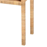 Bohemian Honey Wood Console Table With Shelf - Omega Lifestyles