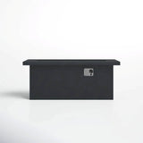 Charcoal Concrete Propane Outdoor Fire Pit Table - Serenova - Omega Lifestyles