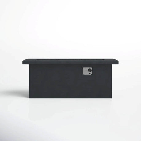 Charcoal Concrete Propane Outdoor Fire Pit Table - Serenova - Omega Lifestyles