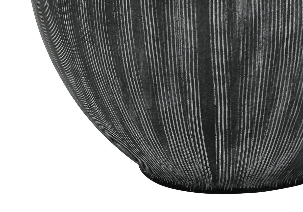 Contemporary Black Ceramic Table Lamp With Shade - Sleep Galleria