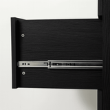 Contemporary Black Wood 3 - Drawer Modular Chest - Serenova - Omega Lifestyles