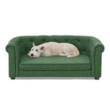 Contemporary Breathable Linen Foam Pet Sofa - Omega Lifestyles