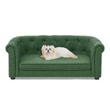 Contemporary Breathable Linen Foam Pet Sofa - Omega Lifestyles