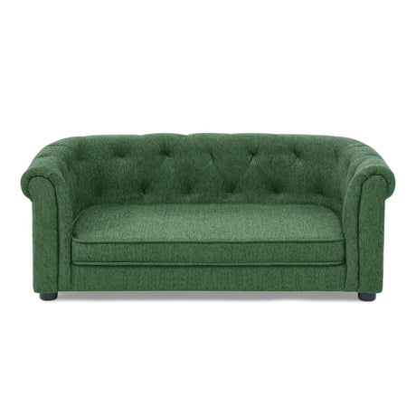 Contemporary Breathable Linen Foam Pet Sofa - Omega Lifestyles