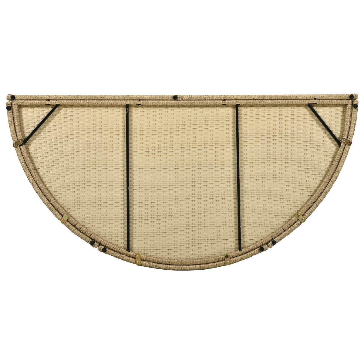 Convertible Grey Waterproof Rattan Outdoor Patio Daybed - Serenova - Omega Lifestyles