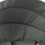 Convertible Grey Waterproof Rattan Outdoor Patio Daybed - Serenova - Omega Lifestyles