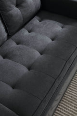 Convertible Velvet Futon Sofa Bed With Storage Pockets - Serenova - Omega Lifestyles