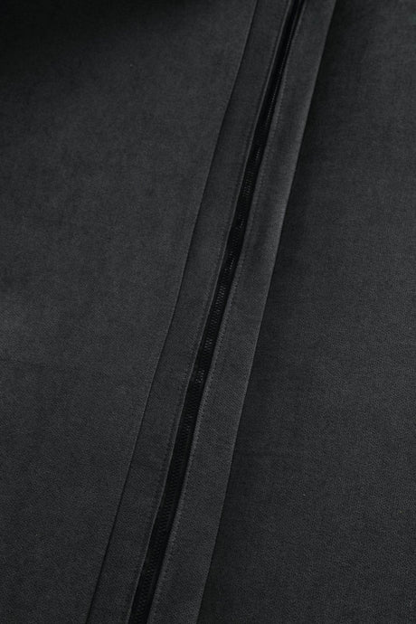 Convertible Velvet Futon Sofa Bed With Storage Pockets - Serenova - Omega Lifestyles