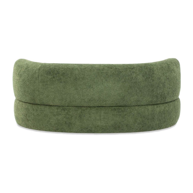 Curved Fleeced Teddy Upholstered Pet Sofa Bed - Omega Lifestyles