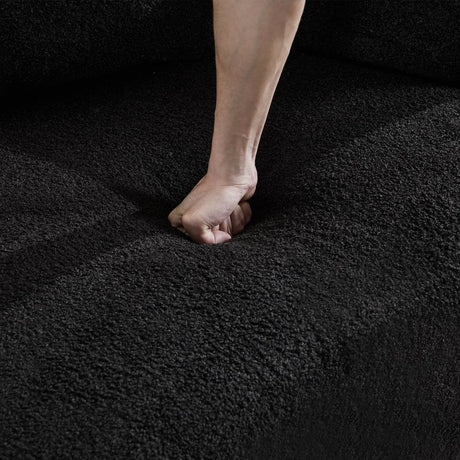 Curved Medium-Firm Foam Spring Loveseat Sofa - Omega Lifestyles