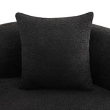 Curved Medium-Firm Foam Spring Loveseat Sofa - Omega Lifestyles