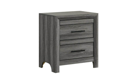 Denver Modern 5-Piece Full Gray Wood Bedroom Set - Sleep Galleria