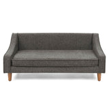 Durable Elevated Modern Linen Foam Dog Sofa Bed - Omega Lifestyles