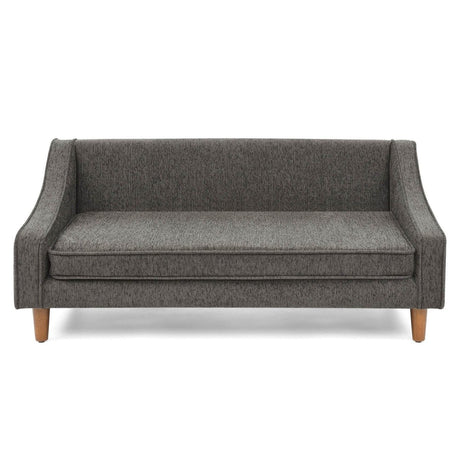 Durable Elevated Modern Linen Foam Dog Sofa Bed - Omega Lifestyles