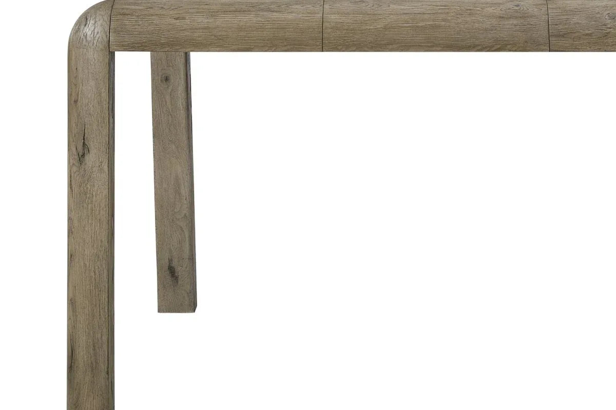 English Knotty Oak Solid Wood Counter Height Table - Omega Lifestyles