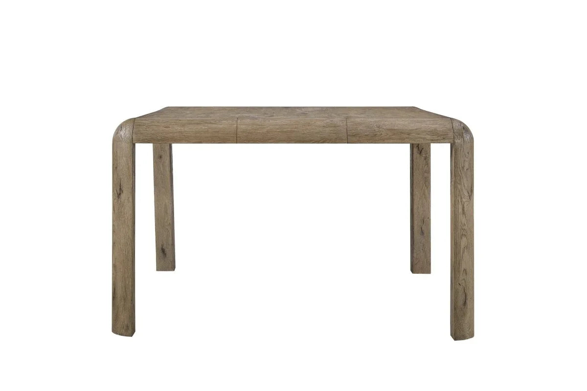 English Knotty Oak Solid Wood Counter Height Table - Omega Lifestyles