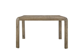 English Knotty Oak Solid Wood Counter Height Table - Omega Lifestyles