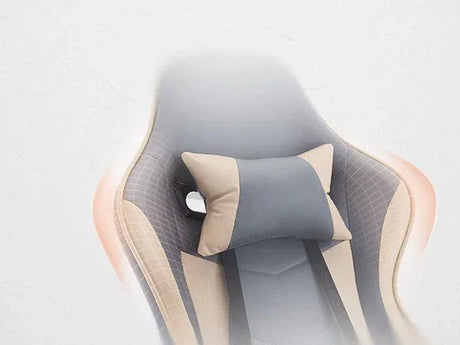 Ergonomic Leather Gaming Chair With Massage Lumbar Support - Omega Lifestyles