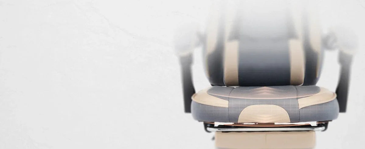 Ergonomic Leather Gaming Chair With Massage Lumbar Support - Omega Lifestyles