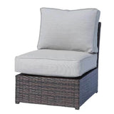 Espresso Weather - Resistant Wicker Outdoor Seating Set With Cushions - Serenova - Omega Lifestyles