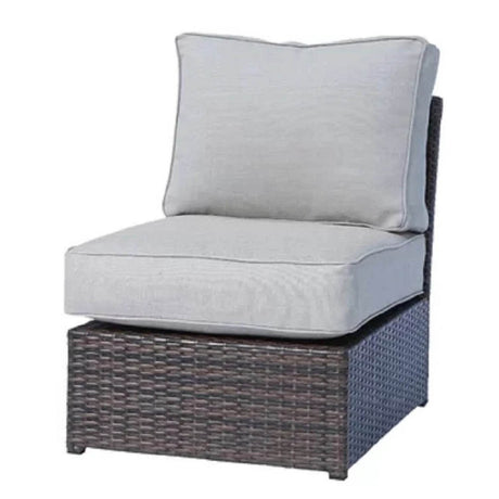 Espresso Weather - Resistant Wicker Outdoor Seating Set With Cushions - Serenova - Omega Lifestyles