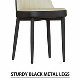 Expandable MDF Dining Table Set With Six Padded PU Chairs - Omega Lifestyles