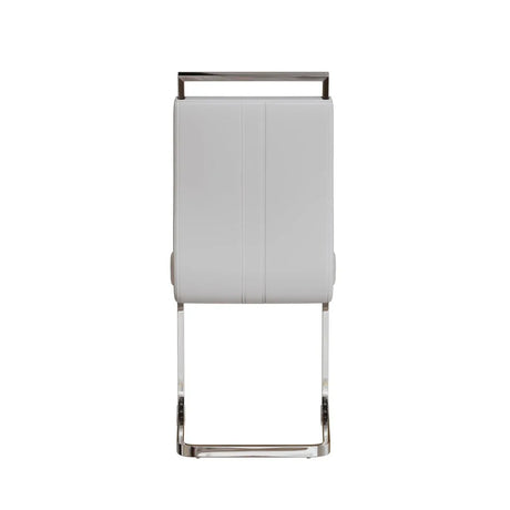 Expandable Modern Square Dining Table Set With Four Chairs - Omega Lifestyles