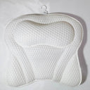 Extra Soft 4D Mesh Bath Pillow With Suction Cups - Omega Lifestyles