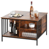 Farmhouse Lift - Top Coffee Table With Storage - Serenova - Omega Lifestyles