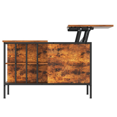 Farmhouse Lift - Top Coffee Table With Storage - Serenova - Omega Lifestyles