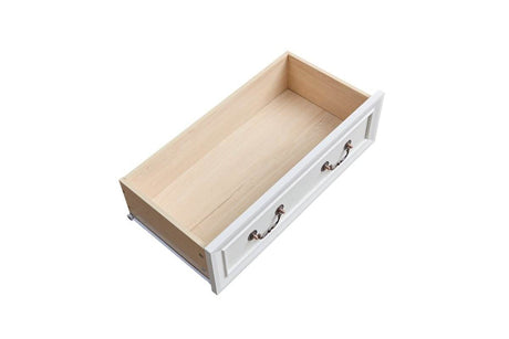 Farmhouse Style 5-Drawer Walnut MDF Dresser Chest - Sleep Galleria