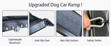 Folding Portable Aluminum Alloy Dog Ramp With Non-Slip Surface - Sleep Galleria