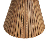 Four-Leaf Clover MDF Accent Side Table for Small Spaces - Omega Lifestyles