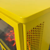 Freestanding Electric Fireplace Stove With 3D Flame Effect - Omega Lifestyles