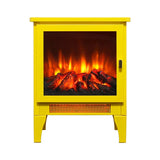Freestanding Electric Fireplace Stove With 3D Flame Effect - Omega Lifestyles
