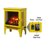 Freestanding Electric Fireplace Stove With 3D Flame Effect - Omega Lifestyles