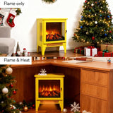 Freestanding Electric Fireplace Stove With 3D Flame Effect - Omega Lifestyles